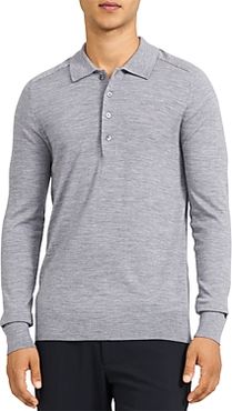 Regal Wool Long Sleeve Polo Shirt