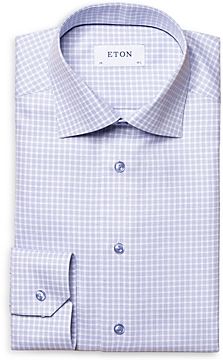 Cotton Check Contemporary Fit Dress Shirt