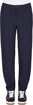 Emporio Armani Textured Regular Fit Trousers