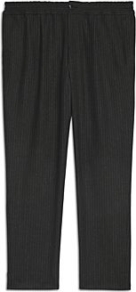 Elasticated Pinstripe Trousers