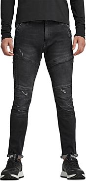 Rackam 3D Skinny Jeans in Medium Gray