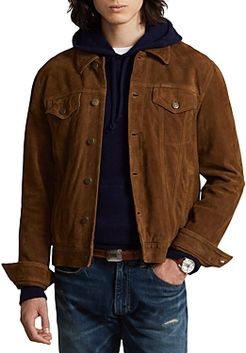 Suede Trucker Jacket