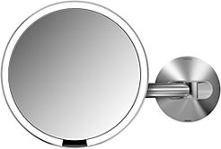 Wall-Mount Sensor Makeup Mirror, 8, 5x Magnificaiton