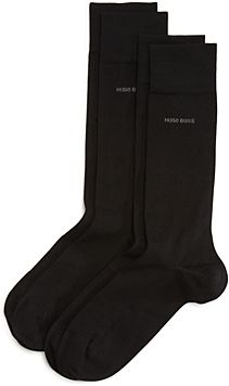 Solid Dress Socks - Pack of 2