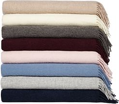 Solid Cashmere Throw - 100% Exclusive