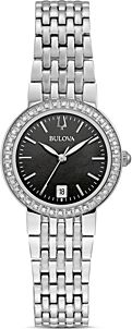 Classics Diamond Black Mother-of-Pearl Dial Watch, 26mm