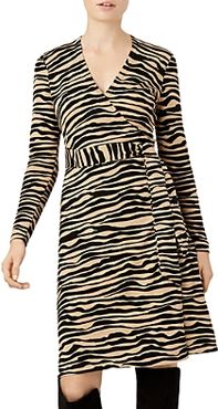 Zadie Zebra Stripe Wrap Dress - 100% Exclusive