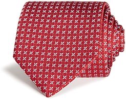 Petal Grid Silk Classic Tie