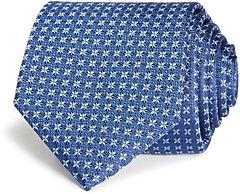 Petal Grid Silk Classic Tie