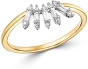 Diamond Stick Ring in 14K Gold, 0.13 ct. t.w.