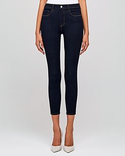 Margot High-Rise Skinny Jeans in Midnight