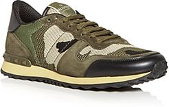 Valentino Men's Camouflage Low Top Sneakers
