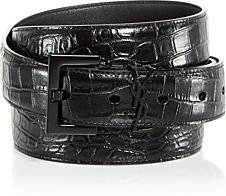 Cocco Croc Embossed Leather Belt