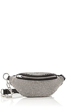 Attica Embellished Soft Leather Mini Belt Bag