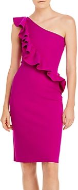 Marine Ruffled One-Shoulder Dress - 100% Exclusive