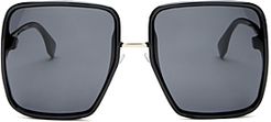 Square Sunglasses, 59mm