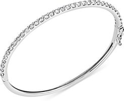 Diamond Bangle Bracelet in 14K White Gold, 1.0 ct. t.w. - 100% Exclusive