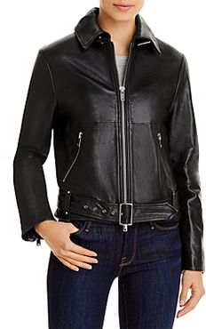 Leather Biker Jacket