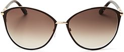 Penelope Oversized Sunglasses, 59mm