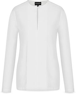 Emporio Armani Split Neck Top