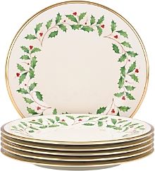 Holiday Dinner Plate, Set of 6