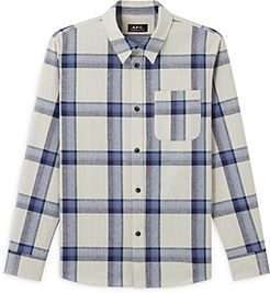 Trek Surchemise Plaid Regular Fit Button Down Shirt