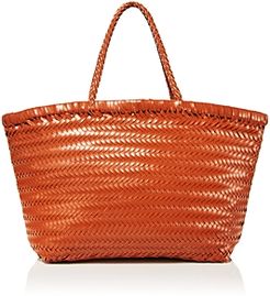 Large Basket Weave Tote - 100% Exclusive