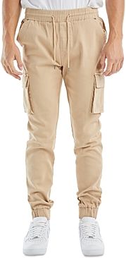 Prime Cotton Blend Regular Fit Cargo Jogger Pants