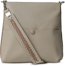 Iconic Slim Messenger Leather Shoulder Bag