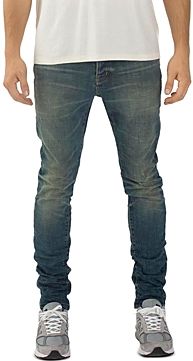 Skinny Fit Jeans in Tinted Mid Indigo