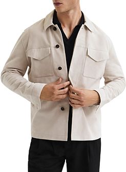 Spark Suede Two Pocket Overshirt