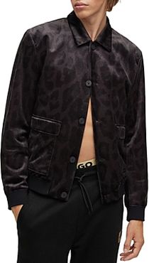 Hayson Leopard Print Jacket