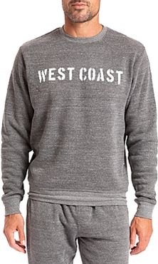 West Coast Printed Crewneck Sweatshirt