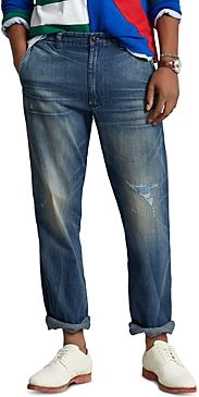 Salinger Classic Fit Distressed Jeans