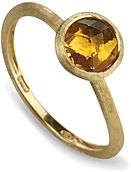 Citrine Stackable Jaipur Ring