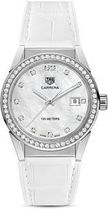 Carrera Diamond Bezel Watch, 36mm