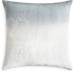 Dip-Dye Silk Velvet Decorative Pillow, 20 x 20