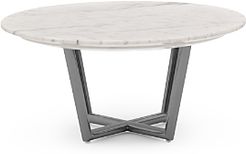 Modern Round Dining Table, Large