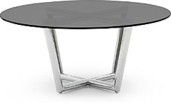 Modern Round Dining Table, Large