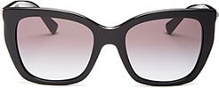 Rockstud Square Sunglasses, 53mm