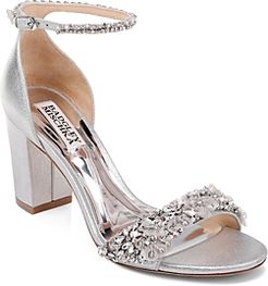 Finesse Ii Embellished Block Heel Sandals