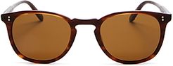 Kinney Square Sunglasses, 47 mm