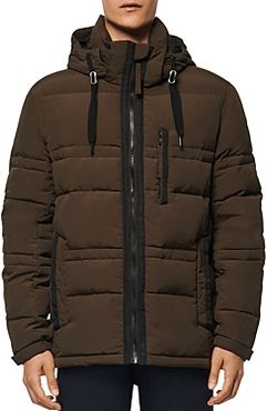 Huxley Removable-Hood Down Jacket