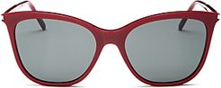 Square Sunglasses, 55mm