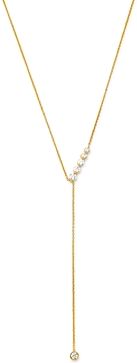 Diamond Asymmetrical Y Necklace in 14K Yellow Gold, 0.40 ct. t.w. - 100% Exclusive