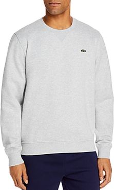 Cotton-Blend Brushed Fleece Sweatshirt