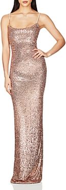 Sweet Nothings Sequined Evening Gown