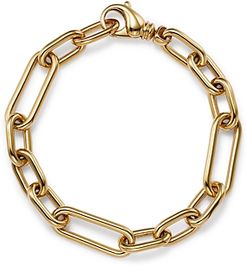 14K Yellow Gold Mixed Link Chain Bracelet - 100% Exclusive