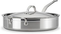 ProBond 5 Quart Forged Stainless Steel Saute Pan with Lid
