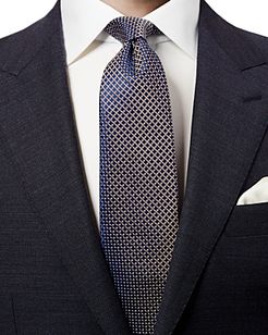 Micro Circle Silk Classic Tie